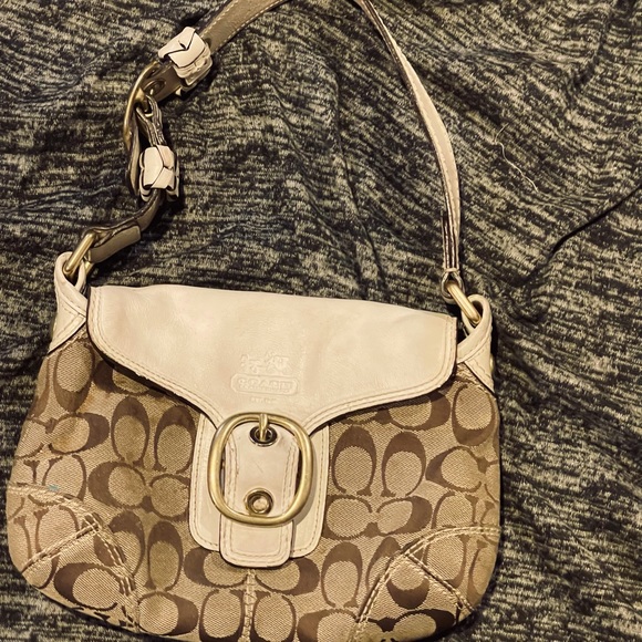 Coach Handbags - Coach Nude Colored Shoulder Bag Luxury